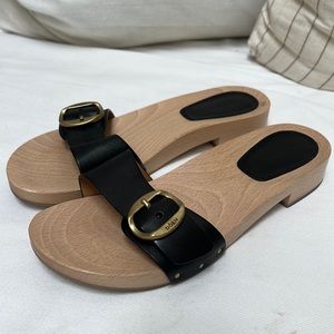 Doen Mercata Open Toe Leather Sandals 38